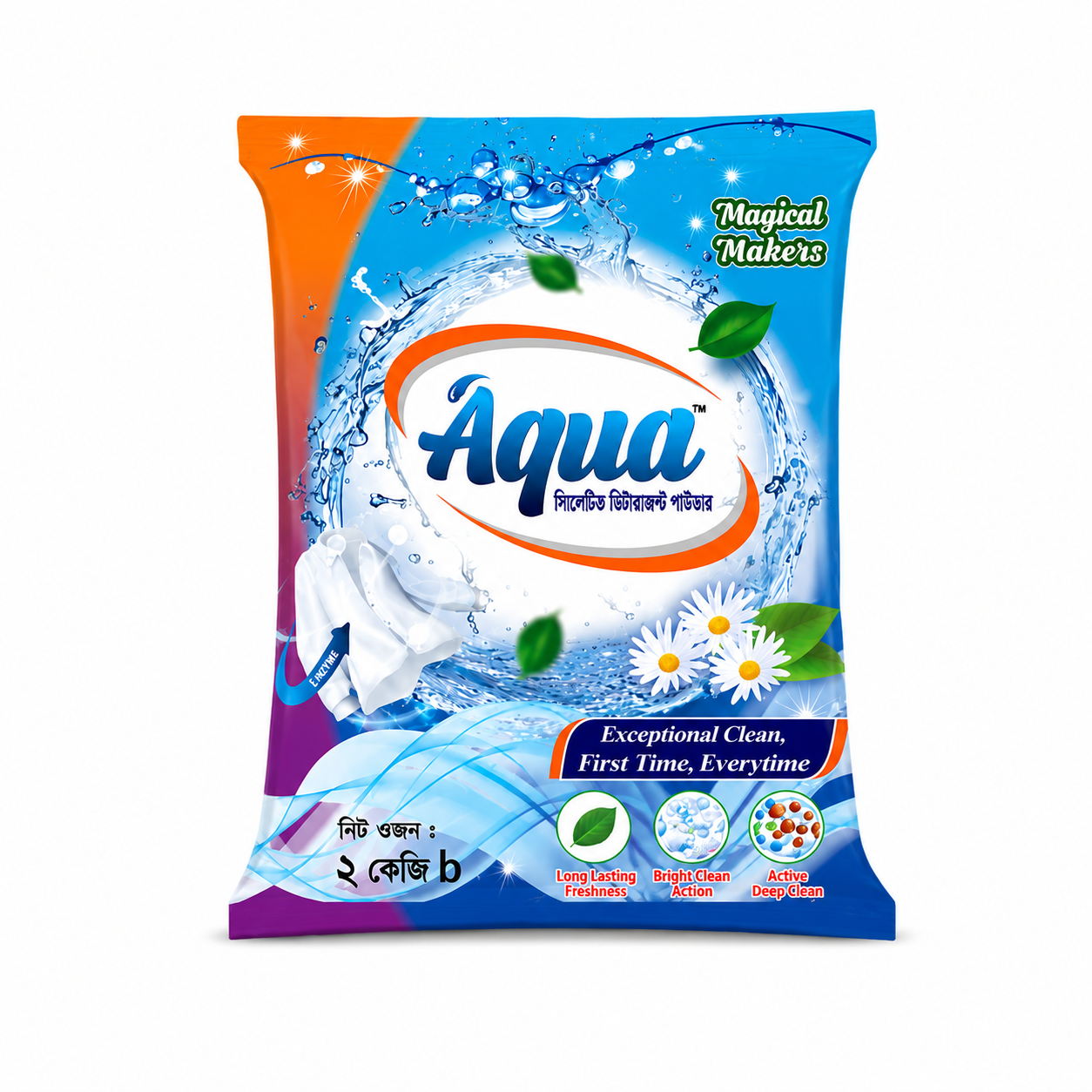 Aqua Detergent Powder 2 KG